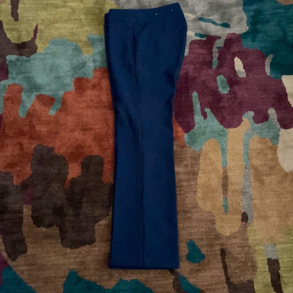 Ann Taylor Factory Petite Size 0P Navy Blue Trousera